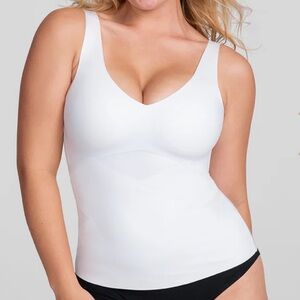 Honeylove Astral White Shapewear liftwear tank 3X